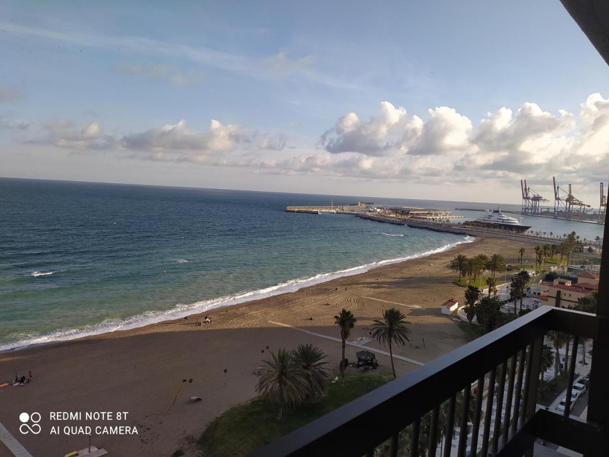 马拉加Espectaculares Vistas Al Mar Playa Malagueta公寓 外观 照片